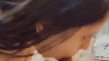 Horny girl gives an Indian blowjob to her friend’s BF