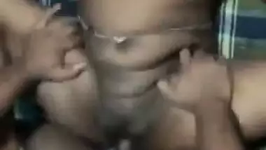 Tamil sex video of two brothers fucking a village lady