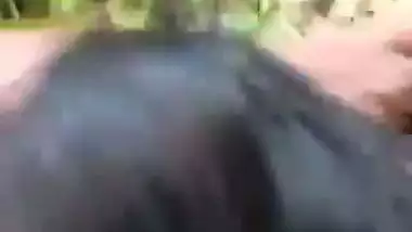 Local Adivasi girl having sex with lover in forest