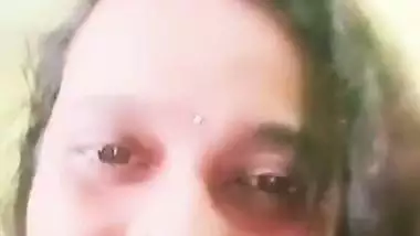 Busty aunty stripping nighty and nude show